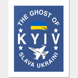 The Ghost Of Kyiv Slava Ukraini Posters and Art